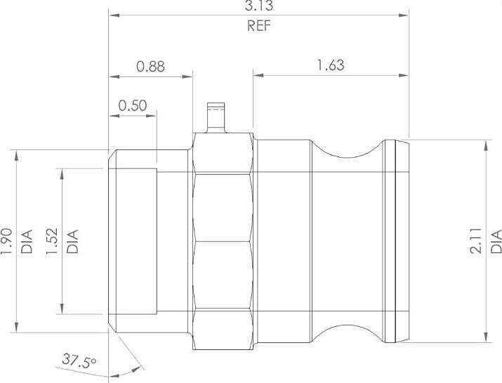 NBR Hose - Nitrile Hose - 135˚ Elbow Hose - Goodflex Rubber